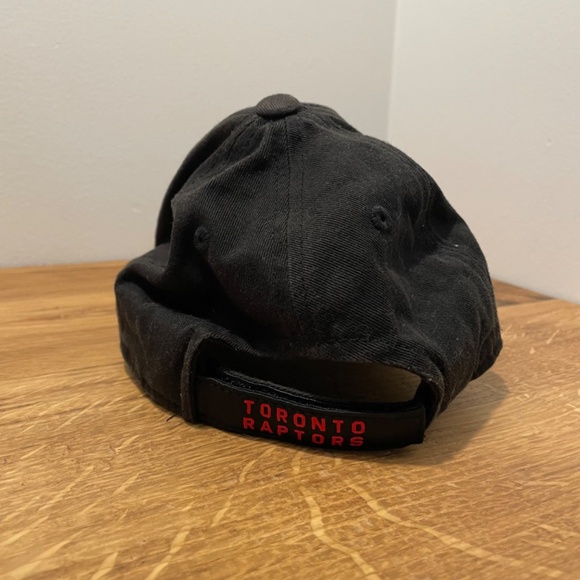 Toronto Raptors NBA Baseball Hat Black Embroidered Logo YOUTH Adjustable - Picture 10 of 11